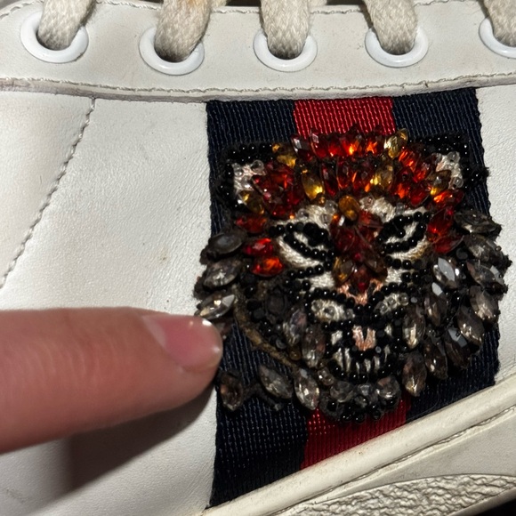 Gucci ACE  Women's tennis shoes 7.5 - Picture 4 of 12